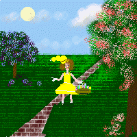 Miss TVC as the "Easter Chef"