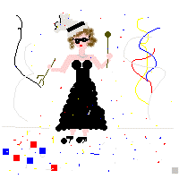 Miss TVC hosting her New Year's Eve Party